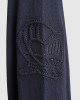 Men's Cobalt Grey, Hooded Henley, Phil Daniels - Quadrophenia Print & Casual Society Logo