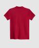 Men's Rio Red Pique Polo, with Baroque Print and Casual Emboosed Society Logo